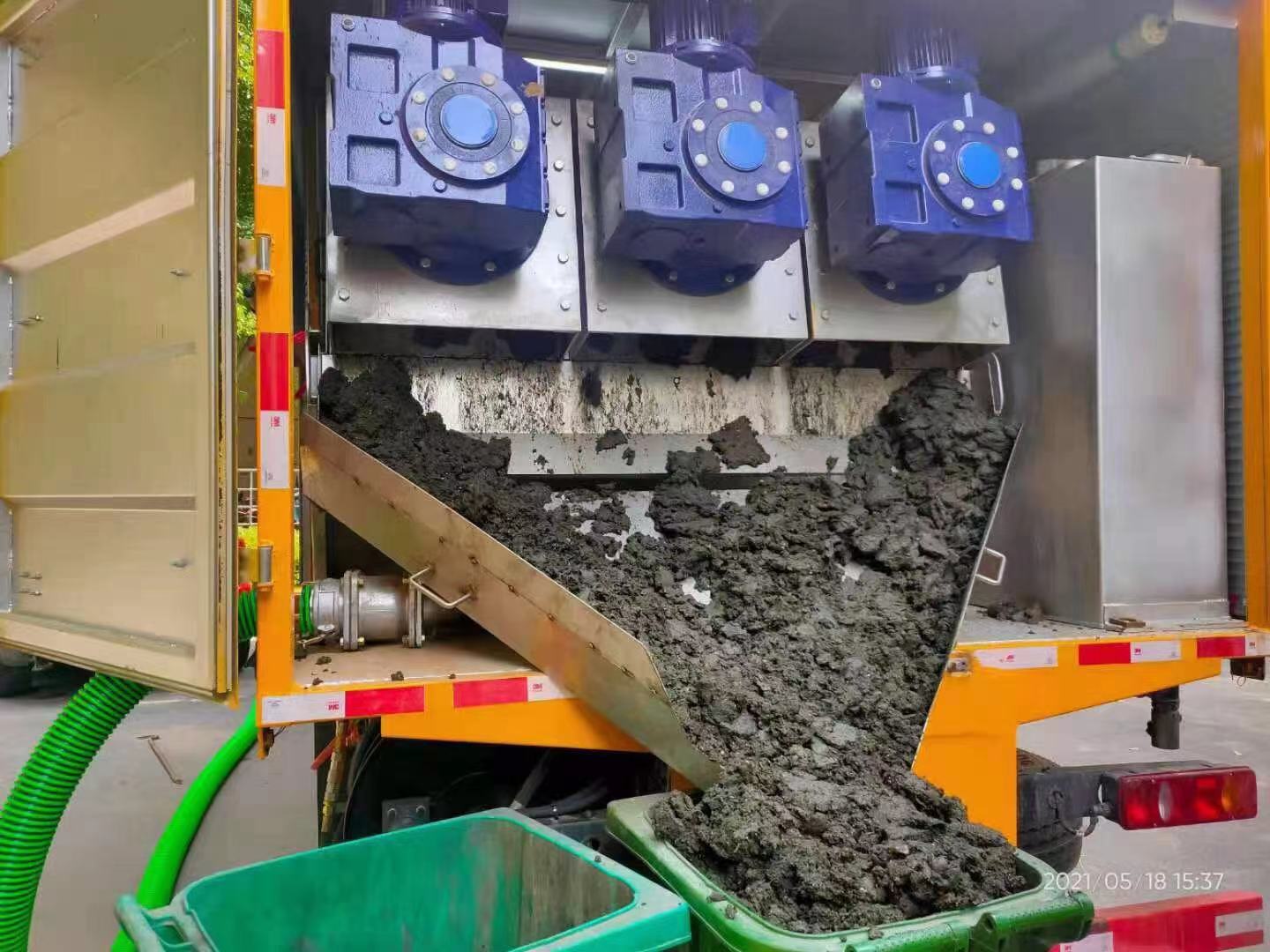 扶沟化粪池清掏城市维护站-泥浆净化干湿分离处理